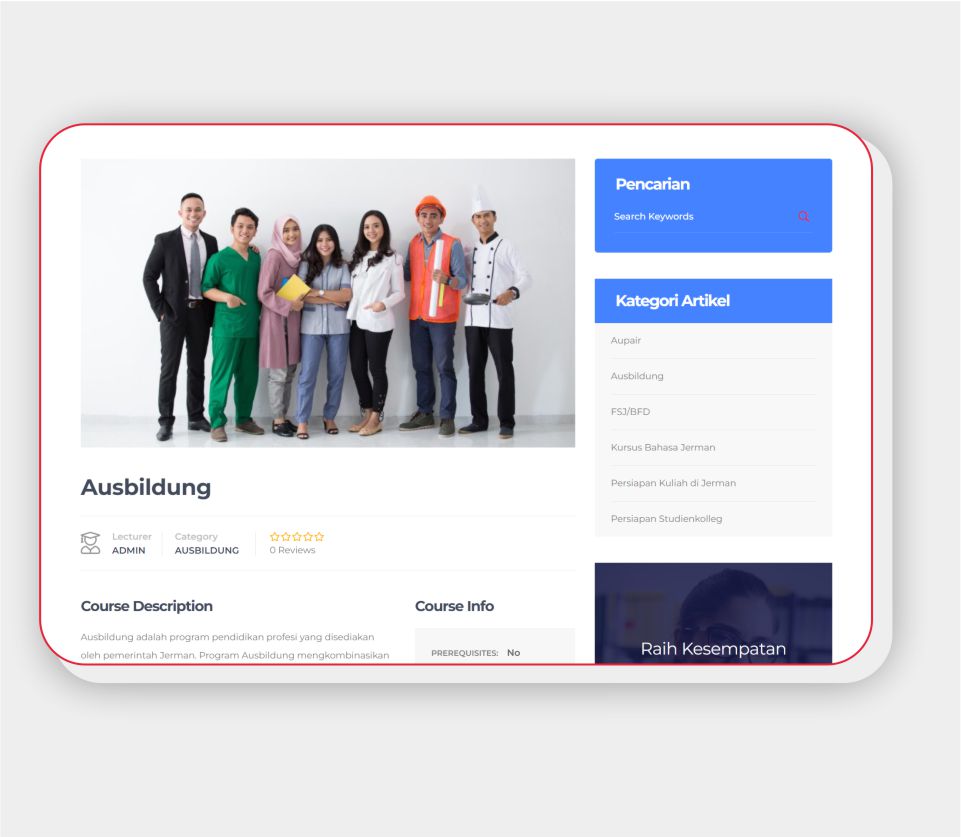 Website Magna Education - Portfolio Qlausa 4